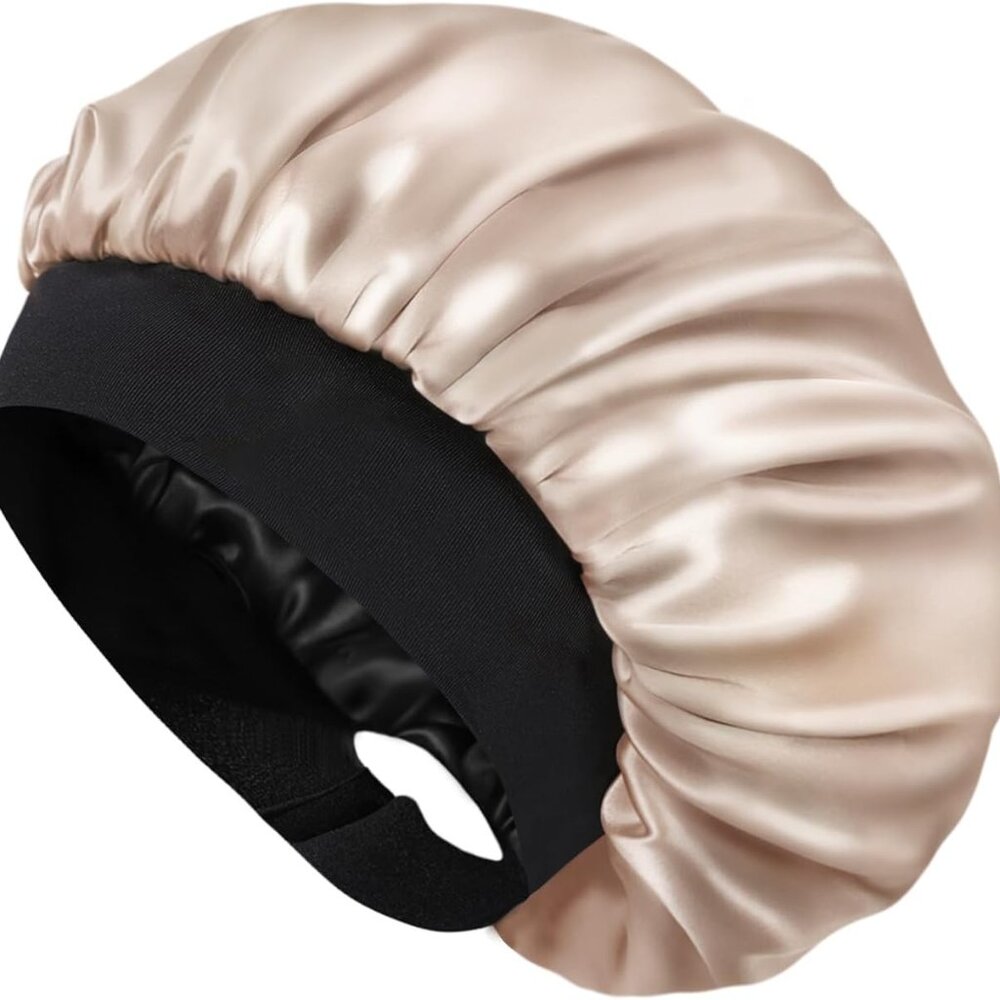 Satin Bonnet Silk Bonnet Sleep Cap For Women Hair Bonnet For Curly Hair Sleeping